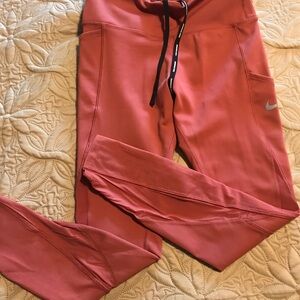 Nike Peach Running rights Pants for Active Comfort